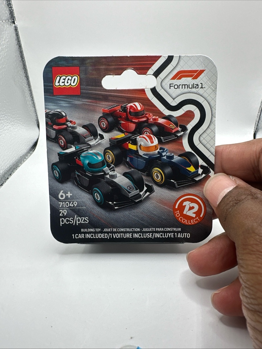 LEGO 71049 F1 Collectible Race Cars Random Set of 1 Race Car - Uus.
